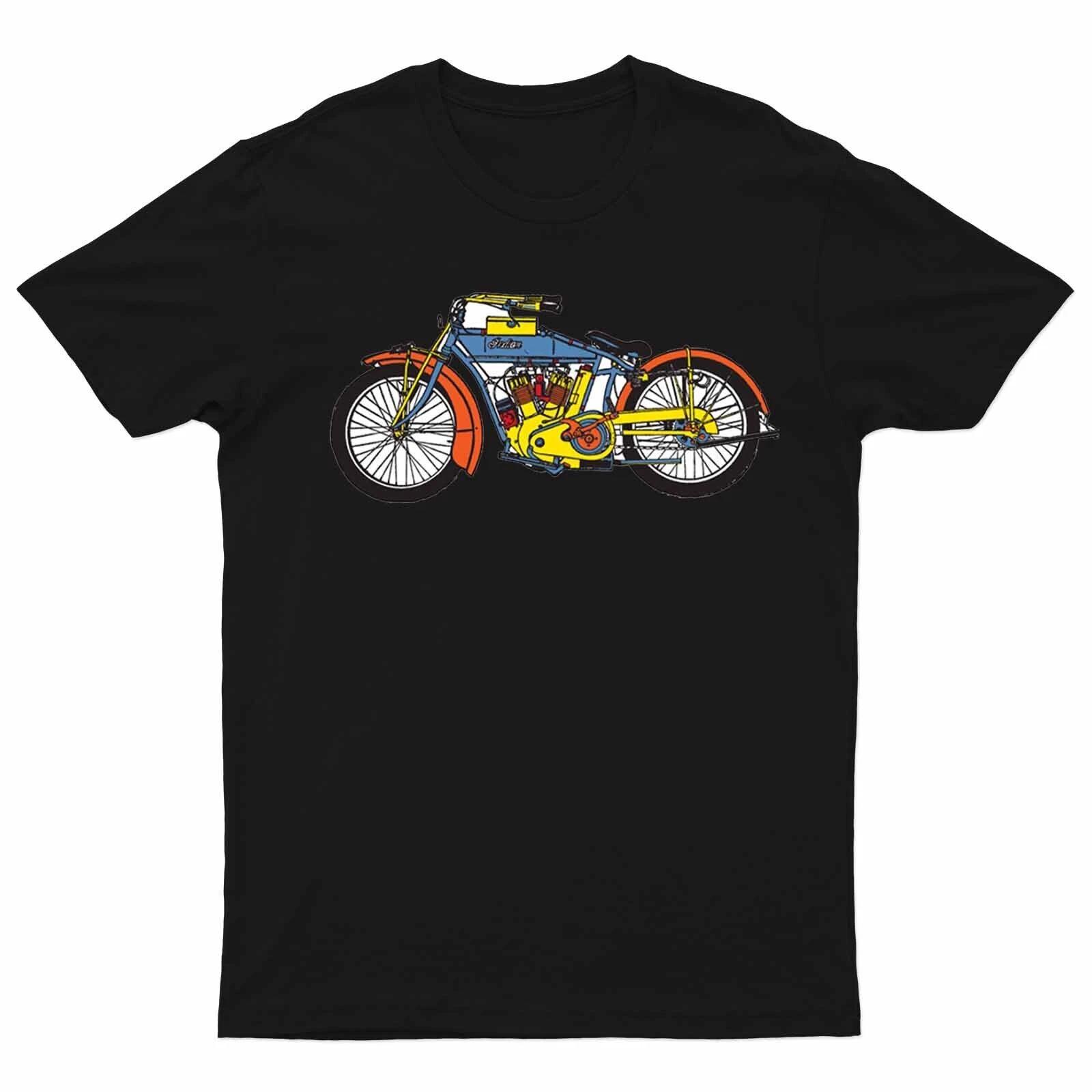 

Indian Classic Bike Tee Top Mens T shirt #DG#P1#PR S