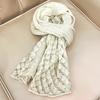 Mohair knitted scarf new fashion versatile warm imitation cashmere scarf shawl scarf