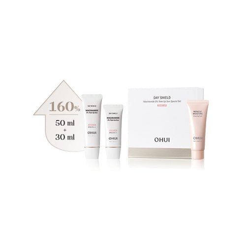 OHUI Day Shield Niacinamide 5% Tone Up Sun special set set