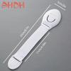 1-20PCS Child Safety Lock  Baby Safety Protection Drawer Door Cabinet  Cabinet Lock Plastic Protection Kids Safety Door Lock