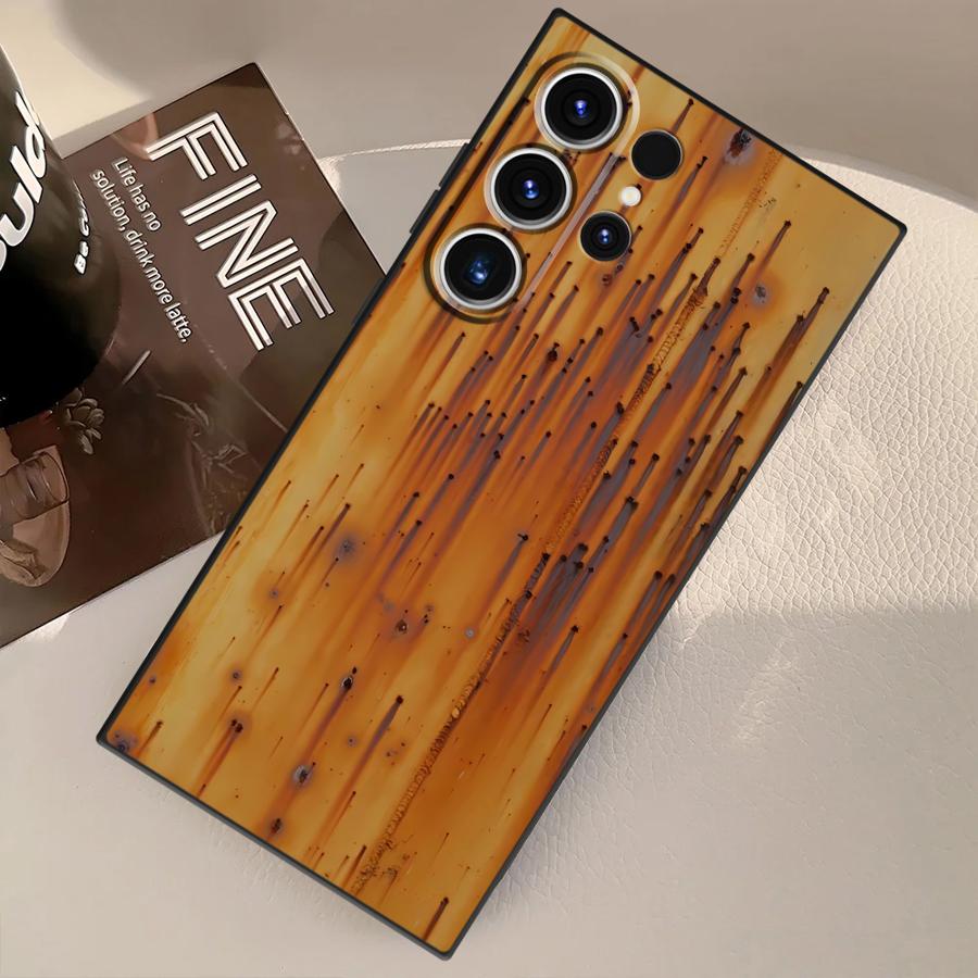 Funda Phone Cover Case for Samsung Galaxy S21 S25 Ultra S9 S20 S22 S23 FE S24 Plus Retro Rust Marks