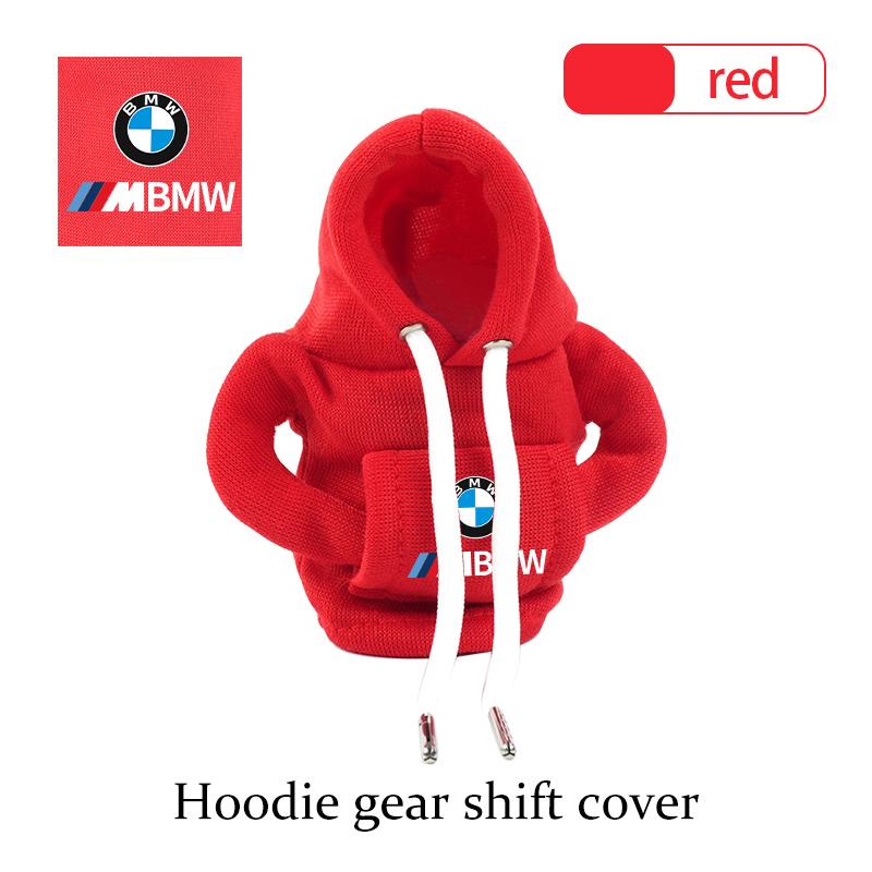 

Car Gear Shift Knob Cover Hoodie Shifter Boot Dust Cover Car Interior Decoration For BMW M Performance E36 E46 E60 E90 E91 E92