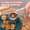 Portable Nut Crackers Metal Heavy Duty Walnut Cracker Opener Walnut Pliers Clips Nut Shelling Tools Household Kitchen Gadgets