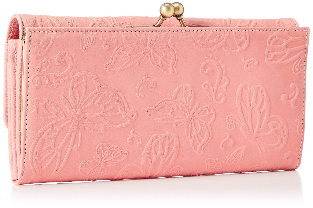Billfold Butterfly Dance Long Clasp Wallet Pink [Anna Sui] Women's