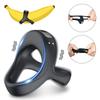 Male lock essence triangular ring USB charging vibration massage lock essence ring male masturbator sex products18+
