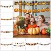 Decorative Happy Halloween Paper Banner Hanging Pumpkin Letter Flag  Haunted House