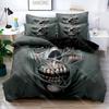 Halloween Quilt Cover Set Halloween Theme Comfortable Bedding Set Digital Print Plaid Pattern Cute Ghost Pumpkin One Quilt Cover