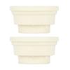 2Pcs Swimming Pool Ladder Rubber Plug Ladder Safety Bumper Swimming Pool Accessory