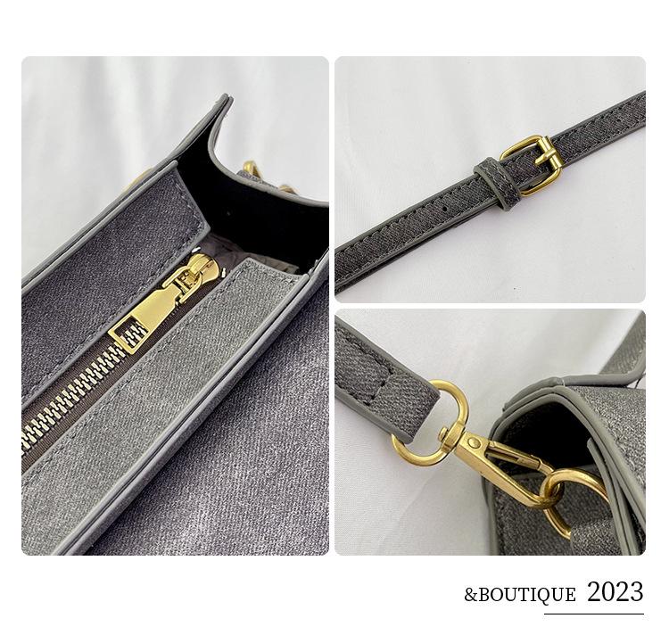 Nischdesign Dam Högkvalitativ Crossbody-väska - Stilfull, Mångsidig och Trendig Axelhandväska