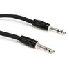 Roland Black Series Interconnect Cable 1/4 Inch TRS Balanced 3 Feet