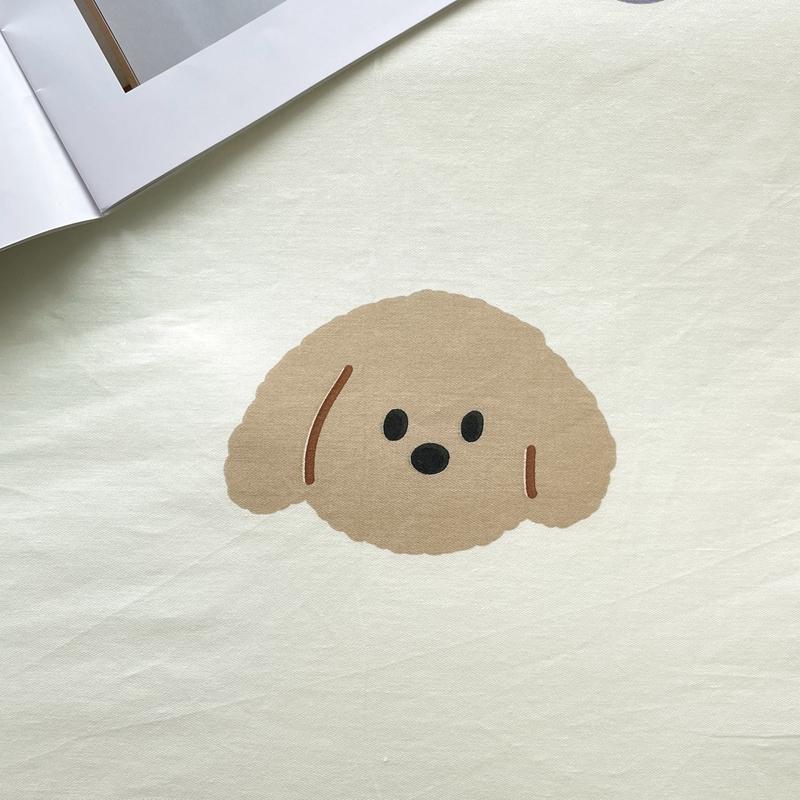 Colorful Polka Dot Bed Sheet Set Kid Cartoon Bear Single Soft Bedding with 2 Pillowcases Adult Bedroom Decoration King Bed Cover