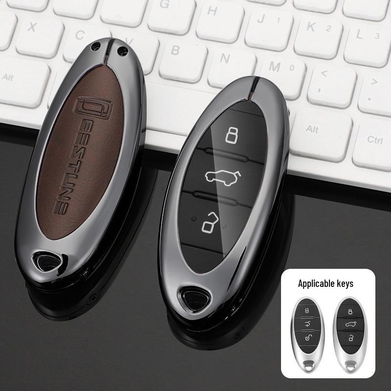 Bestune B70 Key Case for T77, M9, T99, T55, B70S, T33 - Unisex Car Bag Shell