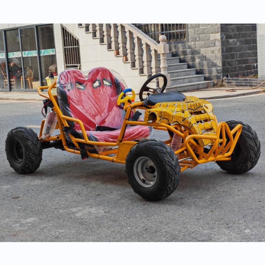 New 800W Electric All-Terrain Two-Seater Kids & Adult Beach Buggy Kart ATV/UTV