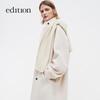 Edition Women's Wool Blend Double-Sided Long Coat