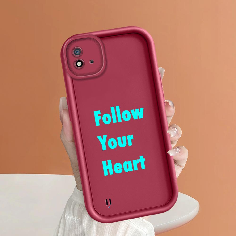 Měkký silikonový čtvercový žebříkový vzor tisku Pouzdro telefonu Plný kryt fotoaparátu Ochranné pryžové pouzdro odolné proti nárazům pro OPPO Realme