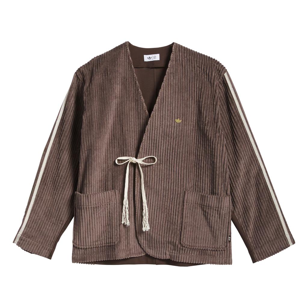Adidas Originals x Clot by Edison Chen striped corduroy jacket JM2827