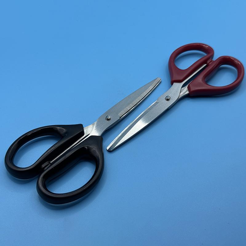 

E6027 160/175mm Black Stainless Steel Scissors Business Office Stationery Home Tailor Shears Kitchen Knife Cutter Cutting Tool