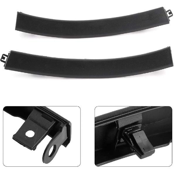 2Pcs Car Bumper Cover Vehicle Front Bumper Filler Set Garnish Filler ABS Plastic for 2007 2011 71108 SWA 000 car exterior, Other accessories