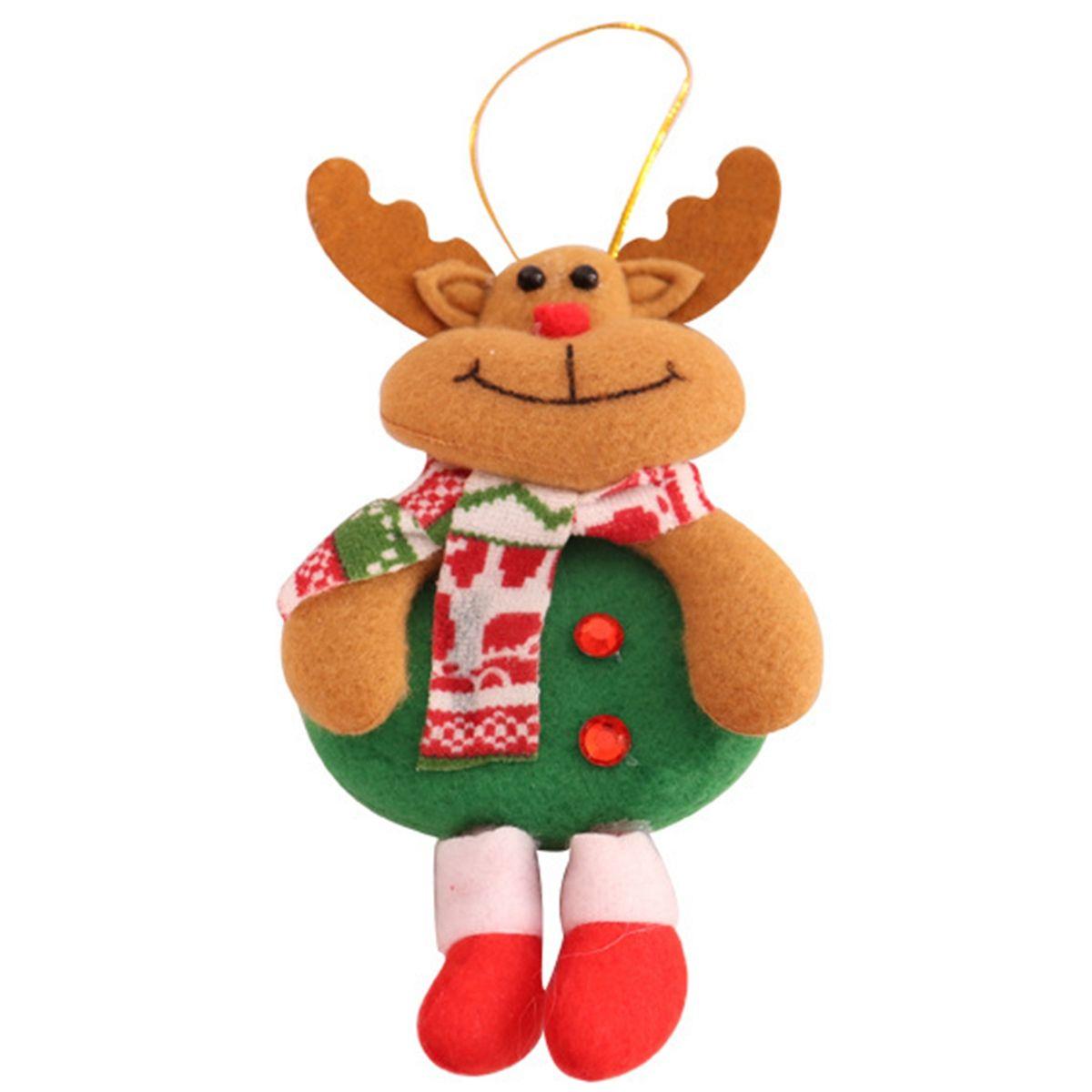 

Лось Медведь Плюшевый Декоративный Мягкий Милый Игрушка Кукла Рождественский Подвеска Украшения Украшение Рождественской Елки Elk