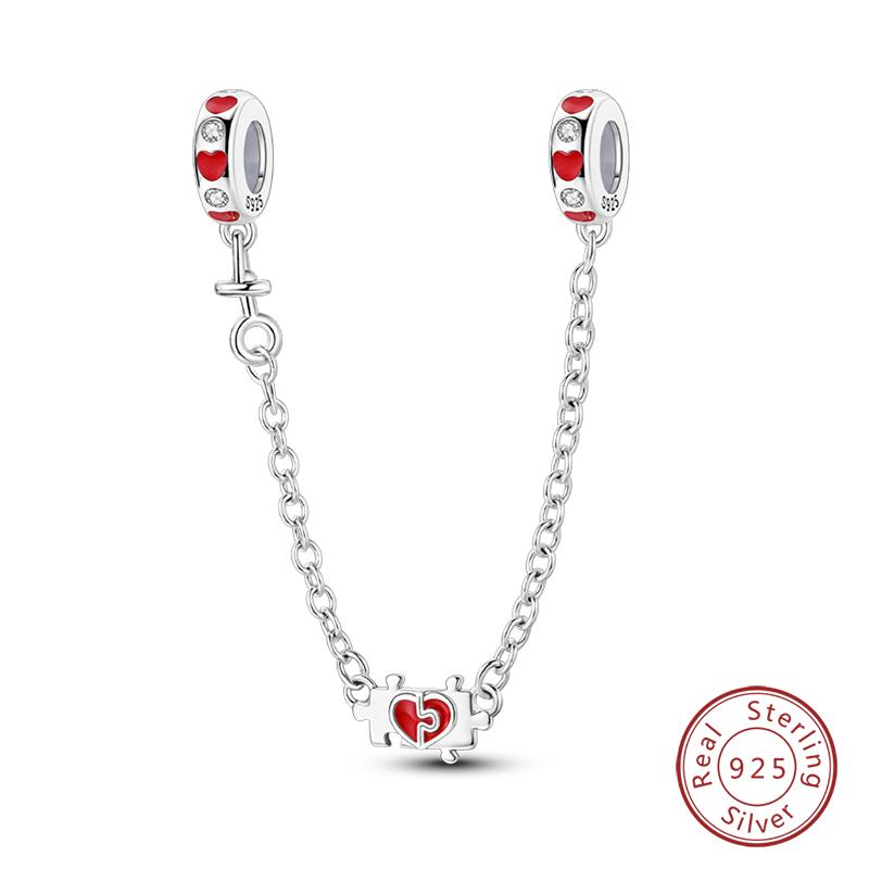 Copper Romantic Couple Rose Valentine'S Day Charms Beads Fit Qikaola Original Bracelets Fine Diy Jewelry Gifts