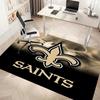 New Orleans Saints logo Print Area Rug - Soft,Washable Non-Slip Indoor Mat,Living Room,Home Office Decorative Rug