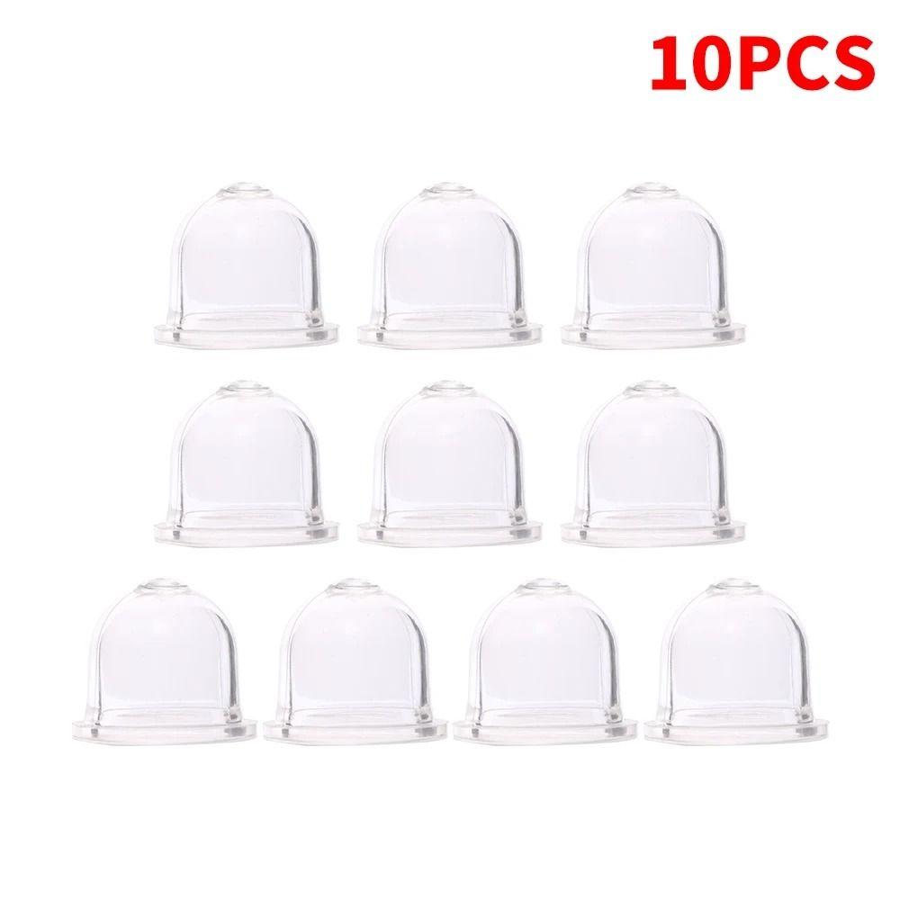 10pcs Small Carburetor Parts Silicone Lawn Mower Parts Carb Primer Bulbs Cap Chainsaws Blower