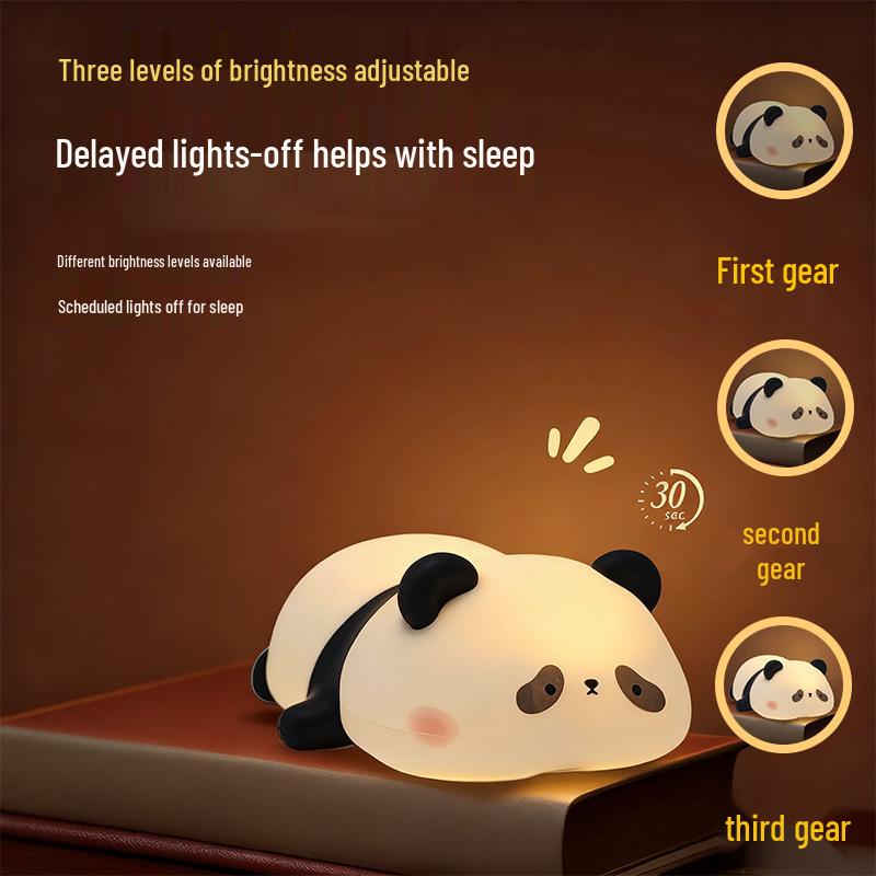 Panda Silicone Night Light - Birthday Gift & Atmosphere Lamp