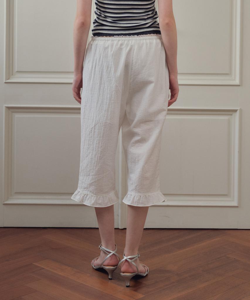 Cita Lace Point Frill Pants_Ctb573(White)