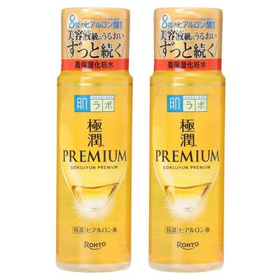 Hada Labo Gokujun Premium Hyaluronic Acid Lotion, 170ml, 2 Pcs
