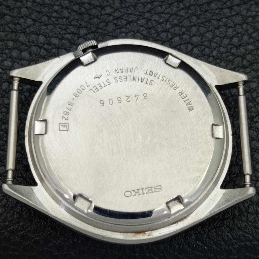 AUTOMATIC VINTAGE SEIKO JAPAN 7009A MENS FERRARI DIAL WATCH a700427-5