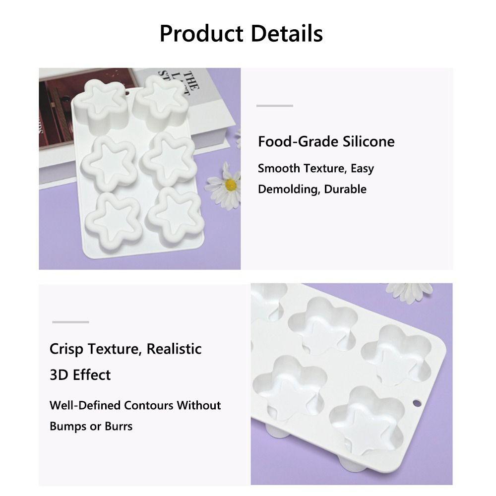 Chocolate Jelly Soap Mousse Cake Mould 6/15/18 Cavity Kitchen Tools  For DIY Baking