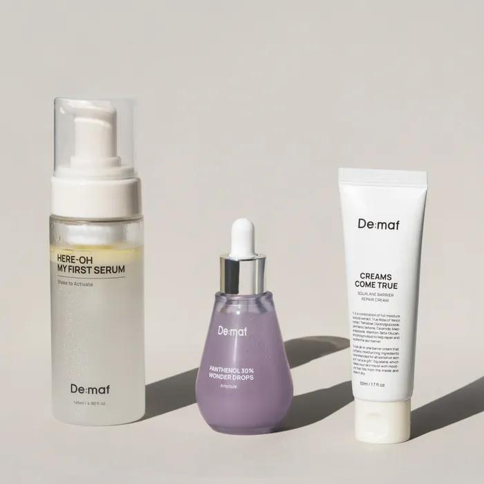 Barrier Strengthening Routine Set (145ml of All-Purpose Foundation + 55ml of Panthenol + 50ml of Cream)