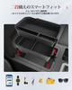 ASZSK Toyota Land Cruiser 250 Exclusive Console Box Top and Bottom Set Land Cruiser Exclusive Storage Box Large Capacity Small Item Storage Mat Easy