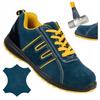 Men's Work Shoes Low-top Sporty Suede With Metal Toe Cap S1 Bhp