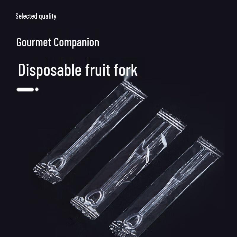 Yinmei Disposable Fruit Forks, 2000 Count