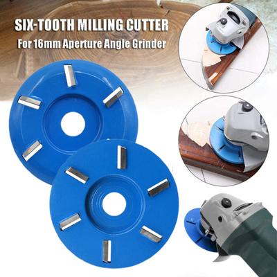 6 zähne Holz Carving Disc Glatte Präzise Carving Einfache Installation Mehrzweck Stump