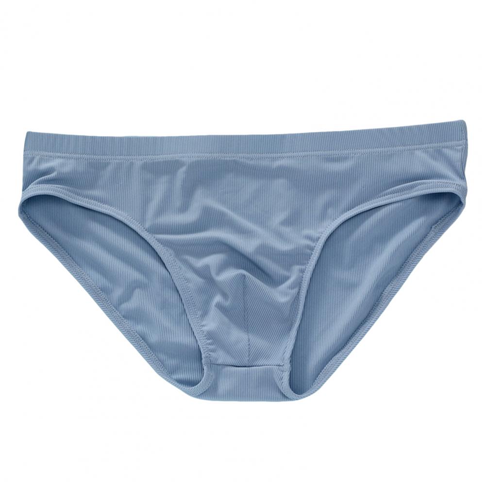 Pánské kalhotky Nízký elastický pás Ledové hedvábné kalhotky Jednobarevné Ledové hedvábí Letní tenké kalhotky Vysoce elastické spodní prádlo