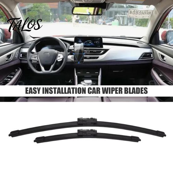 Front Window Cleaning Wipers 2Pcs Wiper Blades for Discovery 5 L462 2017-2022, 24"+20" Replacement Parts Beamless Windshield Set, Quiet Durable Direct