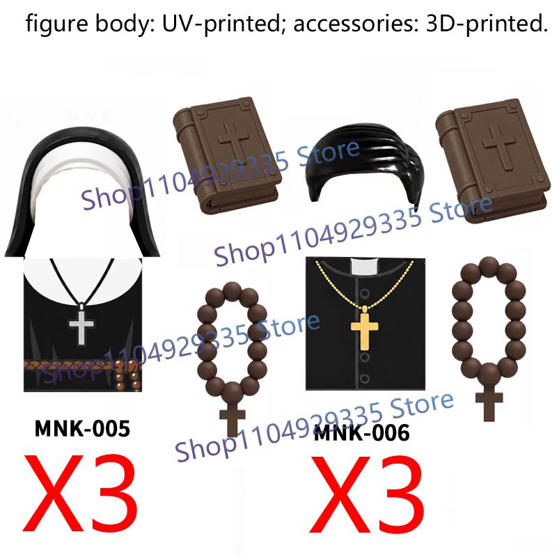 Medieval Castle Figure Building Blocks Crow Serpent Soldier Greek Roman Crusader Knights Templar Compatible Bricks Toys Gift Z03