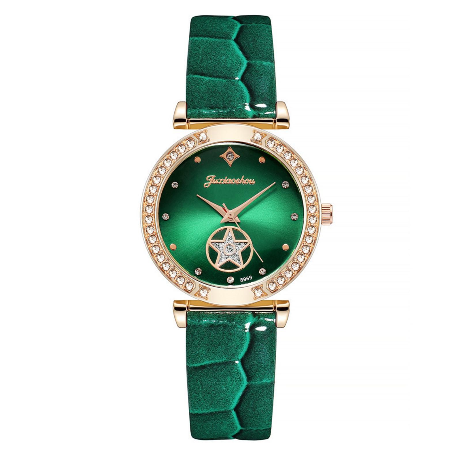 Women Watches Quartz Watch Bracelet Set Women s Smooth Belt Quartz Watch One Size