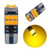 2/10PCS Newest T10 LED Canbus W5W 8 SMD 3030 Led Car Interior License Plate Lights Reading Dome Lamps NO ERROR 12V White Red Yel