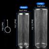 2PCS Rolling Grill Baskets for Outdoor Grilling - Round Grilling Accessories BBQ Large Vegetable Grill Cage Cylinder Stainless S