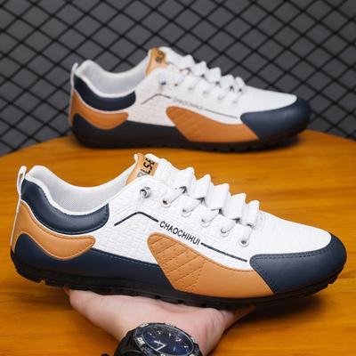 New Casual Shoes Men's Sports Shoes Quality Selection Men's Shoes Slow Pull Shoes Leather Surface Casual Shoes Trendy Shoes