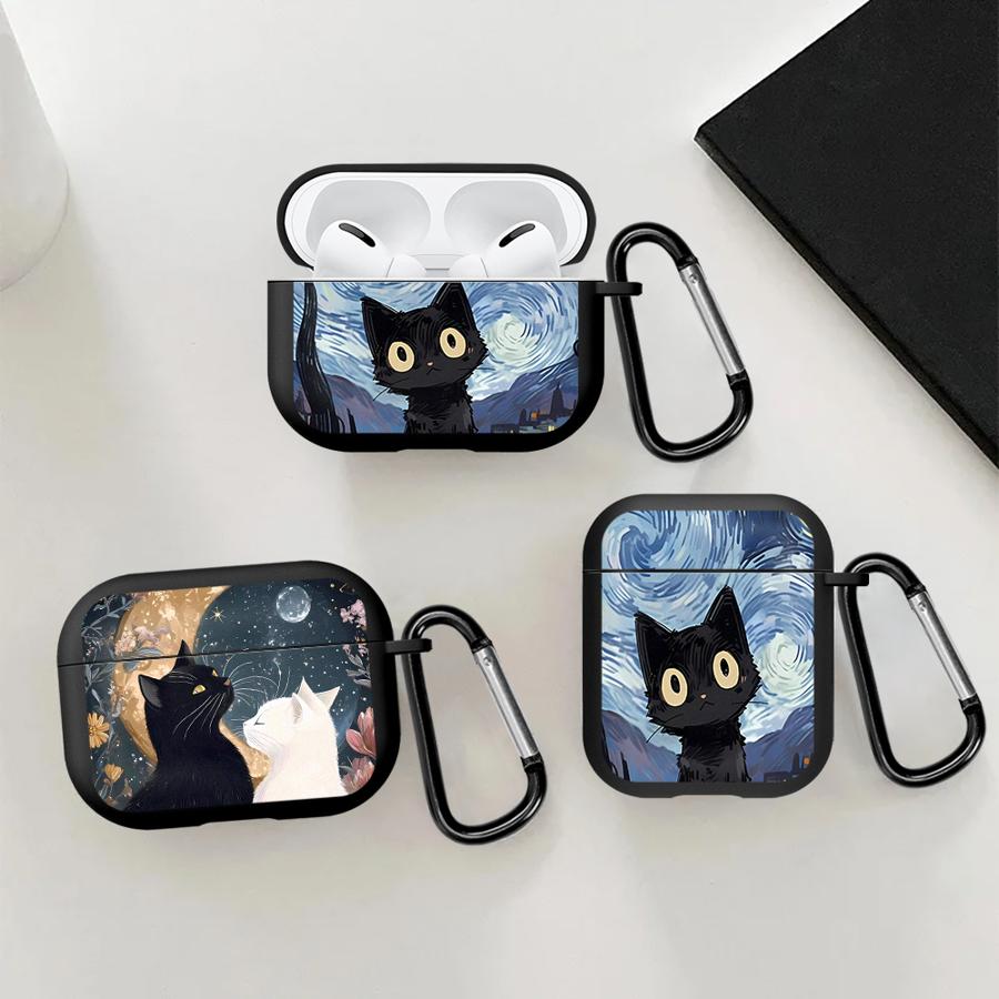 Cartoon Cat Earphone Cases Cover Case For Airpods Pro2 Pro 3 1 2 4 Pro3