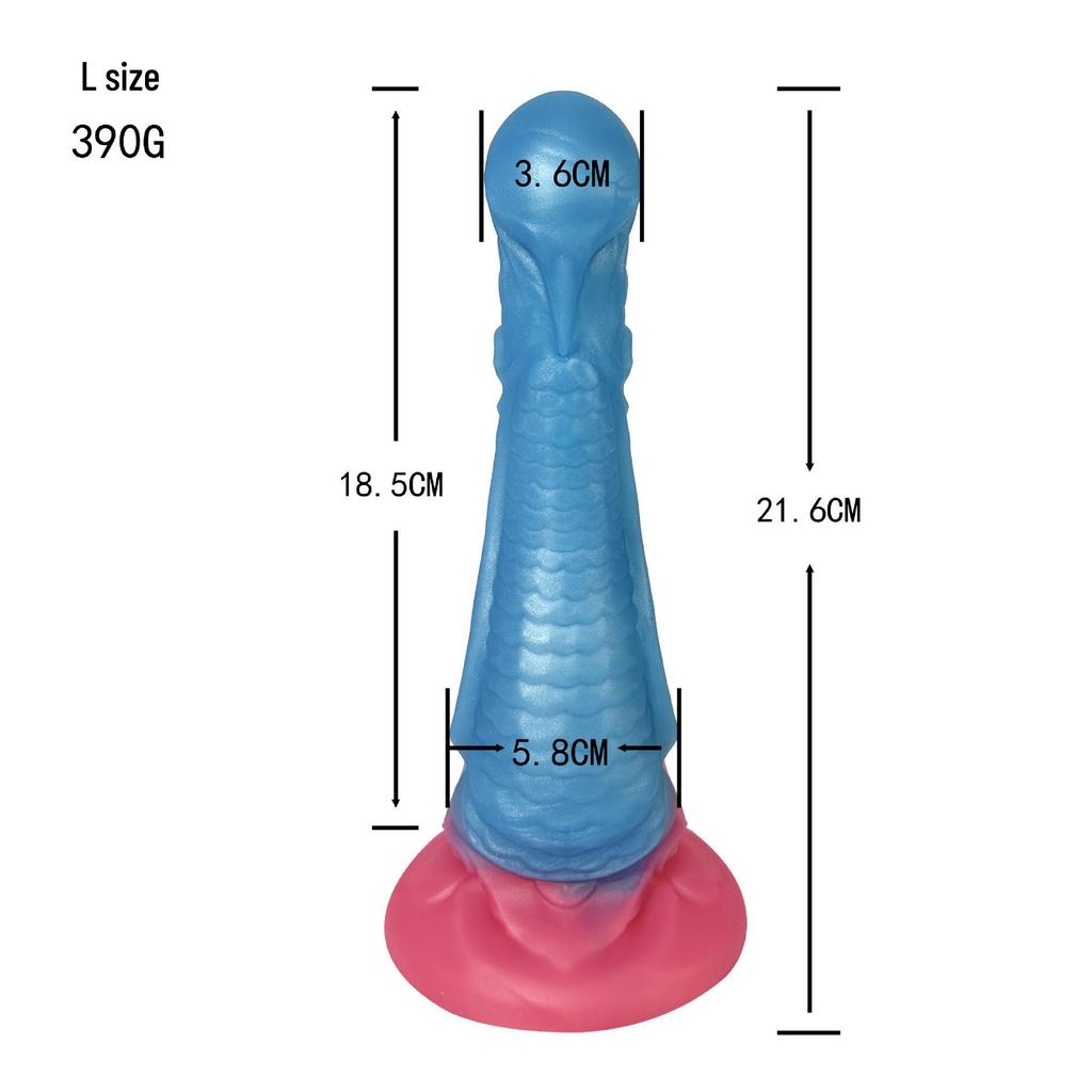 Alien Simulation Silicone Anal Plug and Dildo for Male and Female Sensual Play.