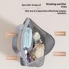 Breathable Mesh Tote With Zipper And Handle Portable Bath Organizer Bag For College Dorm Gym And Travel