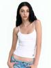 2000Akaibeuseu Contour Scoop Cami (White)