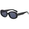 Women's Vintage Oval Sunglasses Premium Brand Designer Small Oval Sun Glasses Unusual Retro Fashion Women Sun Glasses