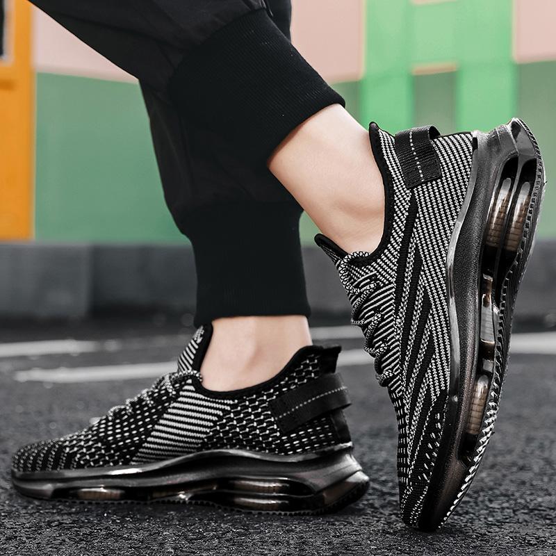 Men's Shoes 2026 New Outdoor Low Cut Running Sports and Leisure Thick Soled Mesh Comfortable Trendy Shoes for Men