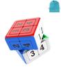 Kancharo YuXin Sliding Sudoku 2x2 [Pouch Included/Authentic] Sudoku Sliding Puzzle with Magnetic 2x2x2 Cube